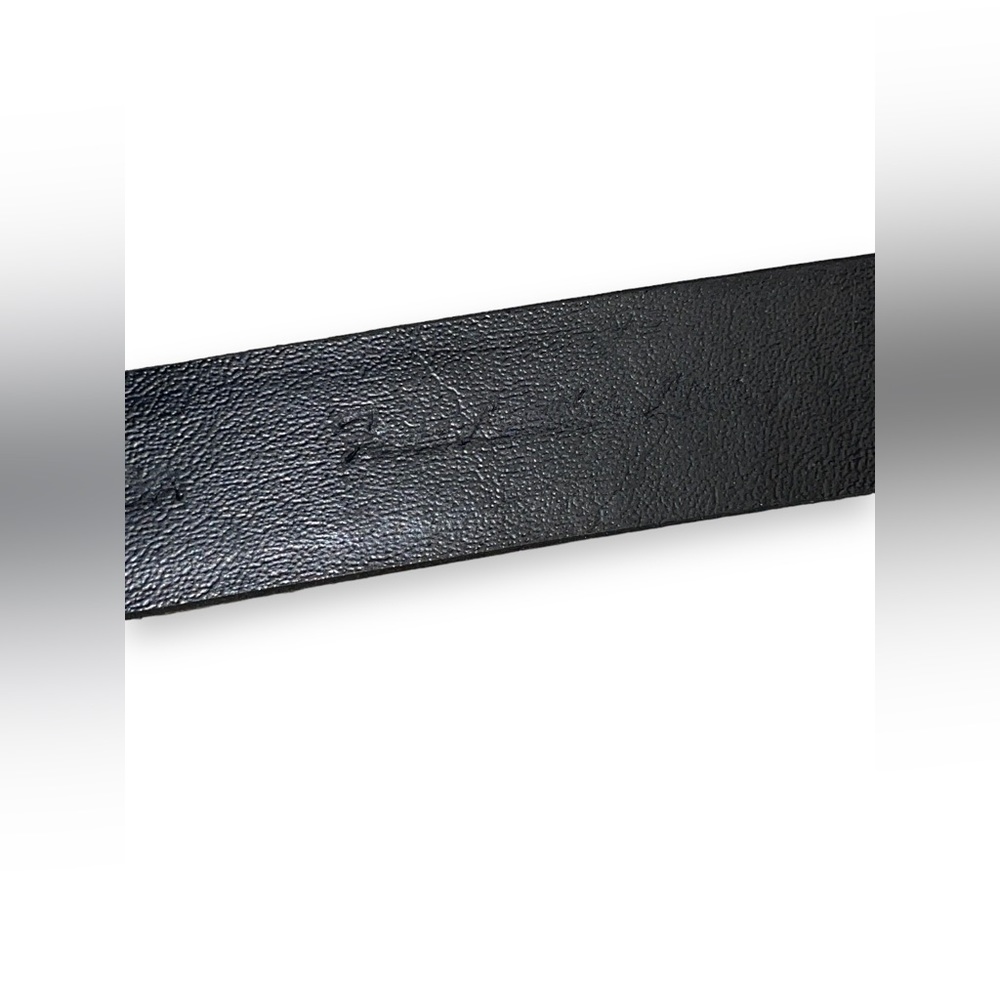 Calvin Klein black rectangular buckle belt s - Picture 7 of 8